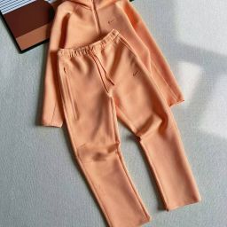 thumbnail for 25款NOCTA联名款亚版Logo印花运动休闲连帽外套直筒长裤运动套装