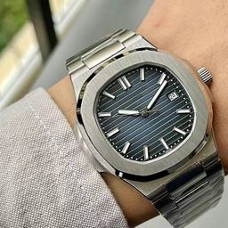 thumbnail for Nautilus grenade watch steel belt men's watch calendar luminous sports quartz watch male cross-border supply wholesale