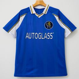 thumbnail for Explosive retro Chelsea jersey football uniform short-sleeved T-shirt Chelsea football jersey
