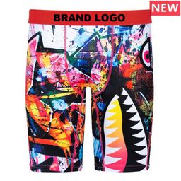 thumbnail for Ethika's Same Men's Underwear Boxer Trbottomy Brand Shorts Ice Silk Print Sports Quick-Drying Extbottomed Leggings