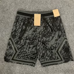 thumbnail for Flying American Style but Knee Shorts Men's Large Mesh Breathable Quick-drying All-match Quarterpants Fitness Basketball Training Pants