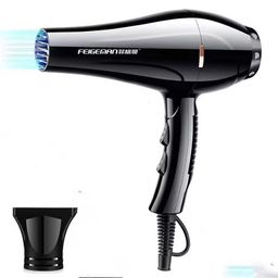 thumbnail for Secador de cabelo de alta potência silencioso com luz azul, íons negativos e ar quente e frio para barbearia e salão de cabeleireiro.