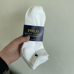 thumbnail for 3 pairs of polo ralph pony low cut short tube quick-dry low top socks casual sports towel bottom men's boat socks