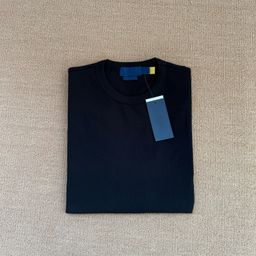 thumbnail for RL Raff Pony Embroidery Heavy cotton-jersey crewneck T-shirt Men's short-sleeved top