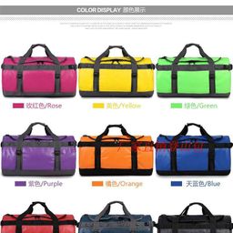 thumbnail for Outdoor Mountaineering Bag Men&#039;s and Women&#039;s Waterproof Backpack Cylinder Packing Bag Large Capacity Self-driving Travel Bag TNF