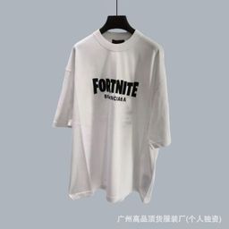 thumbnail for 【In-stock, high-end, instant delivery】B4L3NC1A9A brand cross-border classic trendy unisex loose-fit short-sleeve T-shirt