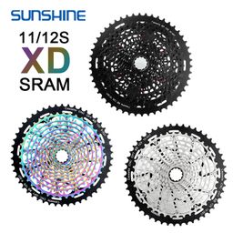 thumbnail for Rihui mountain bike flywheel XD11 Speed 12 speed 9-50T ultra light integrated hollow aluminum alloy bracket