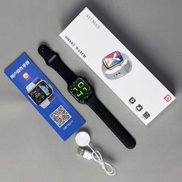 thumbnail for S12 Huaqiangbei watch, exercise step counting, heart rate, blood pressure, blood glucose monitoring, Bluetooth calling, smart watch, Huaqiangbei
