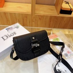 thumbnail for 2024 Foreign Trade Dijia Saddle Bag Niche Temperament Shoulder Bag Embroidered Diagonal Letters Unisex Messenger Bag