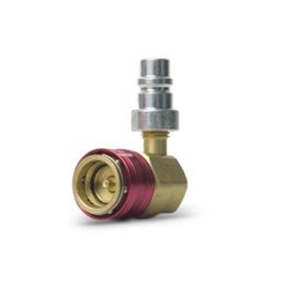 thumbnail for Car Air Conditioner Quick Coupler Refrigeration R134A All Copper Adjustable Car Air Conditioner Refrigerant Car Fluoride Tool