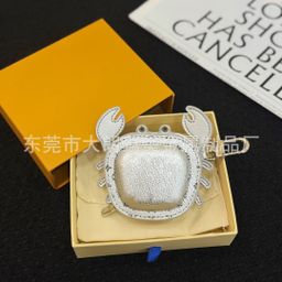thumbnail for Wholesale Wasteland Style Leather Crab Bag Pendant High-Value Printing Stacked Car Pendant Versatile Wear-Resistant DIY
