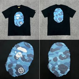 thumbnail for Trendy Brand Collaboration Short-Sleeve Tee Top, Unisex Camouflage High-End Loose Short-Sleeve T-Shirt