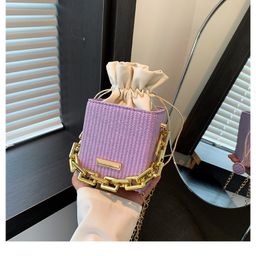 thumbnail for 2023 summer new fashion chain handbag, shoulder crossbody small square bag, women's bag, support a large number of wholesale mixed batches