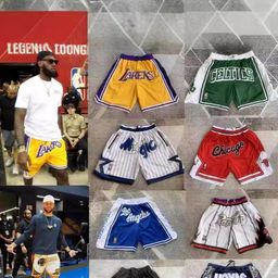 thumbnail for Sold over 3000】Wholesale Foreign Trade Basketball Shorts Warriors Lakers 76Ers Heat Raptors Magic Pocket 3D Print