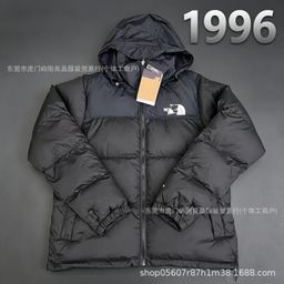 thumbnail for Embroidered 1996 cotton jackets for men and women, short couple jackets, jackets, wholesale puffed jackets