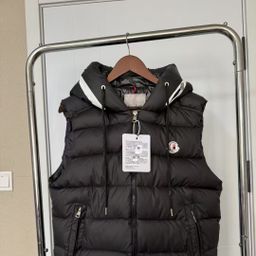 thumbnail for Mongolia 2024M family men's and women's new vest clothes hooded outside casual autumn and winter cotton clothes warm vests outside the shoulders