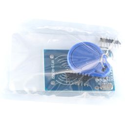 thumbnail for Mfrc522 Rfid Radio Frequency Identification Ic Card Sensor Module Comes with S50 Fudan Card Keychain Suitable for Arduino