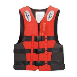thumbnail for Adult Life Jacket Professional Large Buoyancy Boat Fishing Portable Buoyancy Vest Adult Survival Children Rock Fishing
