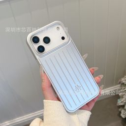 thumbnail for 2026 new metallic paint Ri Mowa compatible with iPhone 17 Pro Max case 16 Apple protective case 14 hot