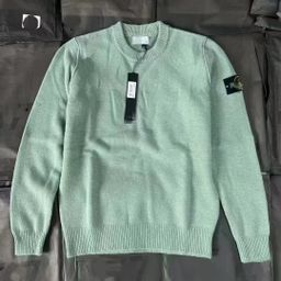 thumbnail for Cross-border compass 24F autumn and winter carefully selected high-quality correct version crew neck casual knitted new pullover sweater