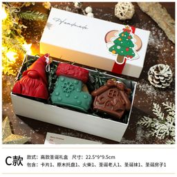 thumbnail for 圣诞节礼物创意姜饼人圣诞树香薰蜡烛香氛无烟摆件伴手礼香薰礼盒