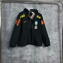 thumbnail for Hard-shell three-proof unisex same rubberized lightweight mountaineering casual football jacket Brazilian ancestor n jacket