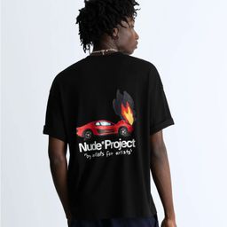 thumbnail for 26SS cross-border Nudepr trendy brand explosive heavy cotton men's and women's loose short-sleeved T-shirt couple clothes T-shirt