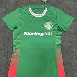 thumbnail for Dropshipping em estoque de camisas de futebol Palmeiras 2627 da Liga Brasileira casa e fora, camisas de treino masculinas de manga comprida, estilo retrô.