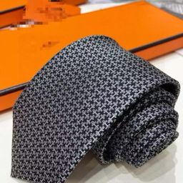 thumbnail for New Silk Tie Dress Business Yarn-dyed Jacquard high quality Tie Casual All-match