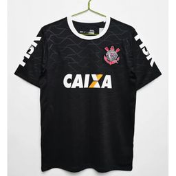 thumbnail for Camisa retrô do AC Milan, Inter de Milão, Dortmund, Flamengo, Corinthians, uniforme de futebol do Brasil, clássico transfronteiriço
