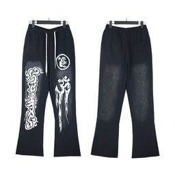 thumbnail for Cross-border wholesale Hellstar Hellstar Wash Worn-in Hoodie, Sweatshirt, Trouser Set, Men's and Women's Fashion Brand