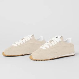 thumbnail for New ALO Sunset Women's Athleisure Shoes Suede Minimalist Low-Top Thin Sole Sneakers