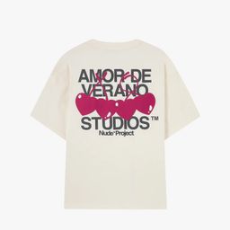 thumbnail for 26SS cross-border Nudepr trendy brand explosive heavy cotton men's and women's loose short-sleeved T-shirt couple clothes T-shirt