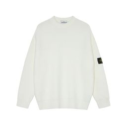 thumbnail for Cross-Border Stone Island Stone Island Autumn and Winter Round Neck Loose Knitwears, Versatile Knitwears and Sweatshirts for Men and Women