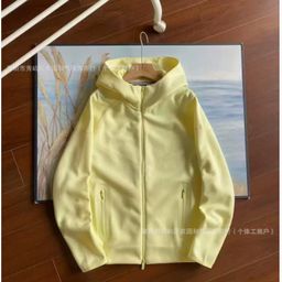 thumbnail for 26 Spring and Autumn New Casual Sports Air Layer Hooded Jacket and Sweatpants Set 454 and 461
