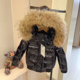 thumbnail for High-End Version m Mengjia Foreign Trade Korean Style 25S New Winter Casual Hooded down Jacket with Large Fur Collar for Women