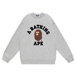 thumbnail for Foreign trade cross-border trendy brand camouflage sweatshirt men's autumn and winter long-sleeved letter print loose crew neck pullover top