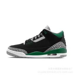 thumbnail for Zapatos Putian AJ3 transfronterizos para hombre, zapatillas de baloncesto de caña alta Hiroshi Fujiwara de cemento blanco, zapatillas Joe 3 unisex con amortiguación de aire y prácticas.