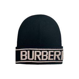 thumbnail for Knitted Hat Men&#039s Winter Trendy Brand Big Head Wrap Toe Cold Hat Korean All-match Warm Wool Hat Women&#039s Face Small