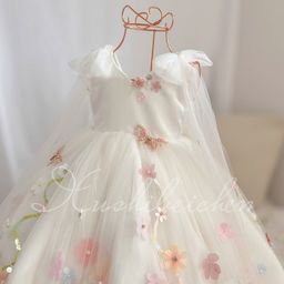 thumbnail for 2026 New One-Year-Old Baby Girl Dress, Children's Birthday European and American Princess Dress Wholesale