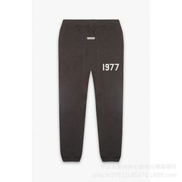 thumbnail for 1977 Fleece trousers flocked print FOG double line ESSENTIALS trendy brand trousers cross-border hot sale