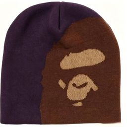 thumbnail for Double-layer casual pullover hat cross-border European and American trendy brand men's and women's hip-hop retro letter jacquard versatile fashion hat