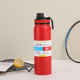 thumbnail for Cross-border large capacity outdoor sports kettle 304 stainless steel vacuum cup creative portable space Cup wholesale
