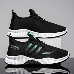 thumbnail for Men&#039s Shoes Foreign Trade Casual Sports Shoes Korean Style Fashion Trend Running Lightweight Soft Sole Student Sneakers Work Shoes Dropshipping