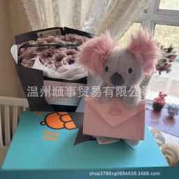 thumbnail for In stock UK Valentine's Day Courier Koala hug envelope, soft and cute koala plush 520 gift plush toy