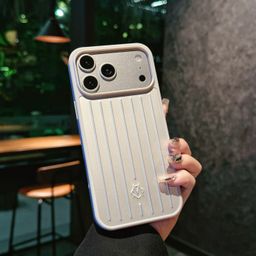thumbnail for New aluminum alloy apple black suitcase all-inclusive phone case is suitable for iPhone17 16 15 14 metal
