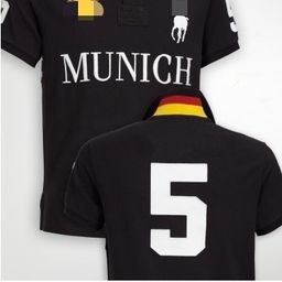 thumbnail for Summer Cross Border Polo Shirt Lapel Embroidery Cotton Malaysia City Style Casual Plus Size Shirt T-Shirt Polo Short Sleeve