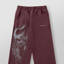 thumbnail for Youngla American Trendy Brand High Street Sweatpants Jogger Sports Fitness Casual Straight Loose Wide-Leg Pants Long Pants