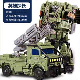 thumbnail for Taiba Children&#039;s Deformation Toy Movie Enlarged Edition Optimus Prime Wasp Dark Pillar Hercules Boy King Kong Model