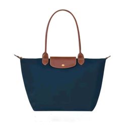 thumbnail for Cross-border high-profile French dragon inlaid bag tote bag 70th anniversary embroidery shoulder tote bag large capacity women's dumpling bag